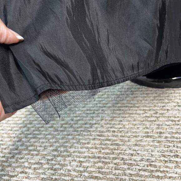 Truworths Glamour Skirt sz US 10/12 42 Maxi Brown Taffeta Sequins Formal Evening - Picture 8 of 12